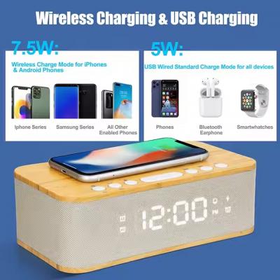 3 In 1 Wireless Charge 10W Bluetooth Speaker 
